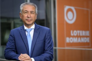 Le directeur de la Loterie Romande, Jean-Luc Moner-Banet, retrouvera ses homologues européens la semaine prochaine à Berne (archives). KEYSTONE/LAURENT GILLIERON